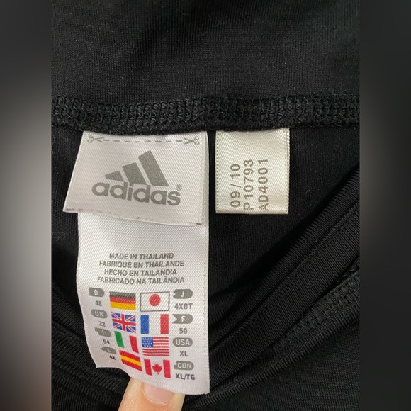 Adidas Hi Rise Flare Leggings - Picture 3 of 5